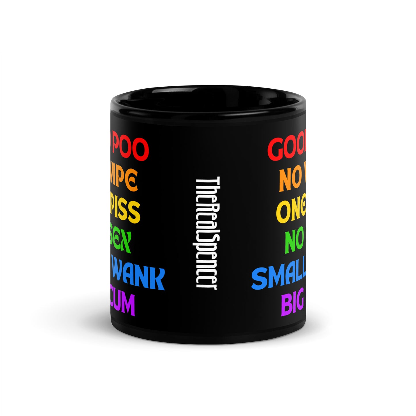 Good Poo No Wipe (Rainbow) Mug
