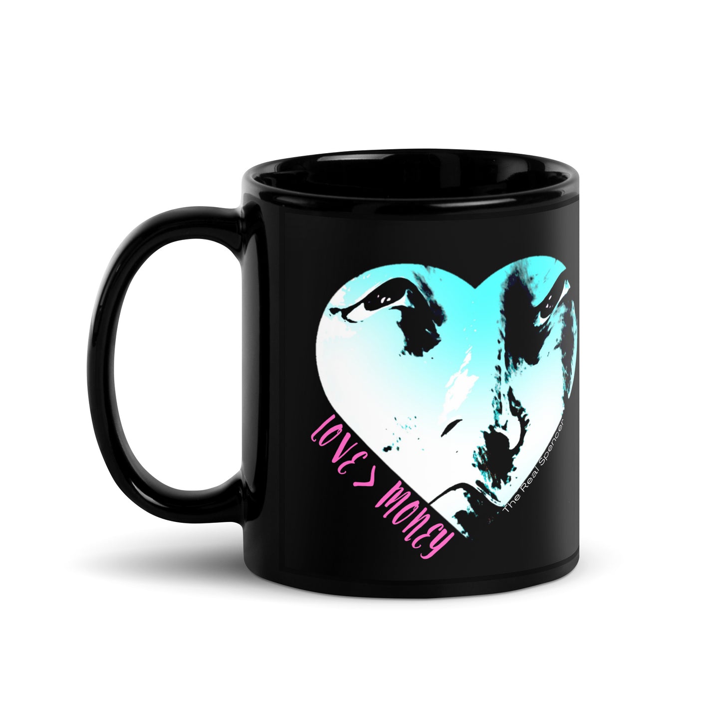 Love Is Greater Than Money Mug