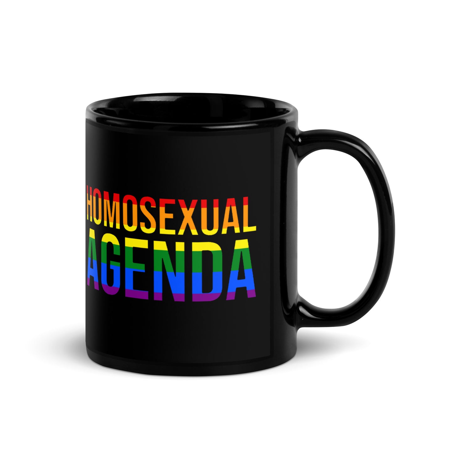 Homosexual Agenda Mug