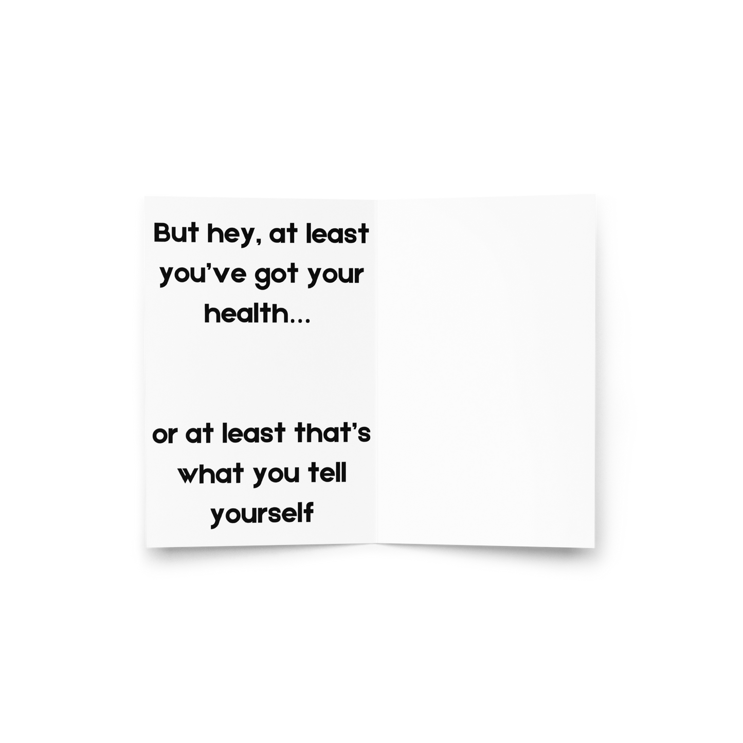The Pain Is Real Greeting Card