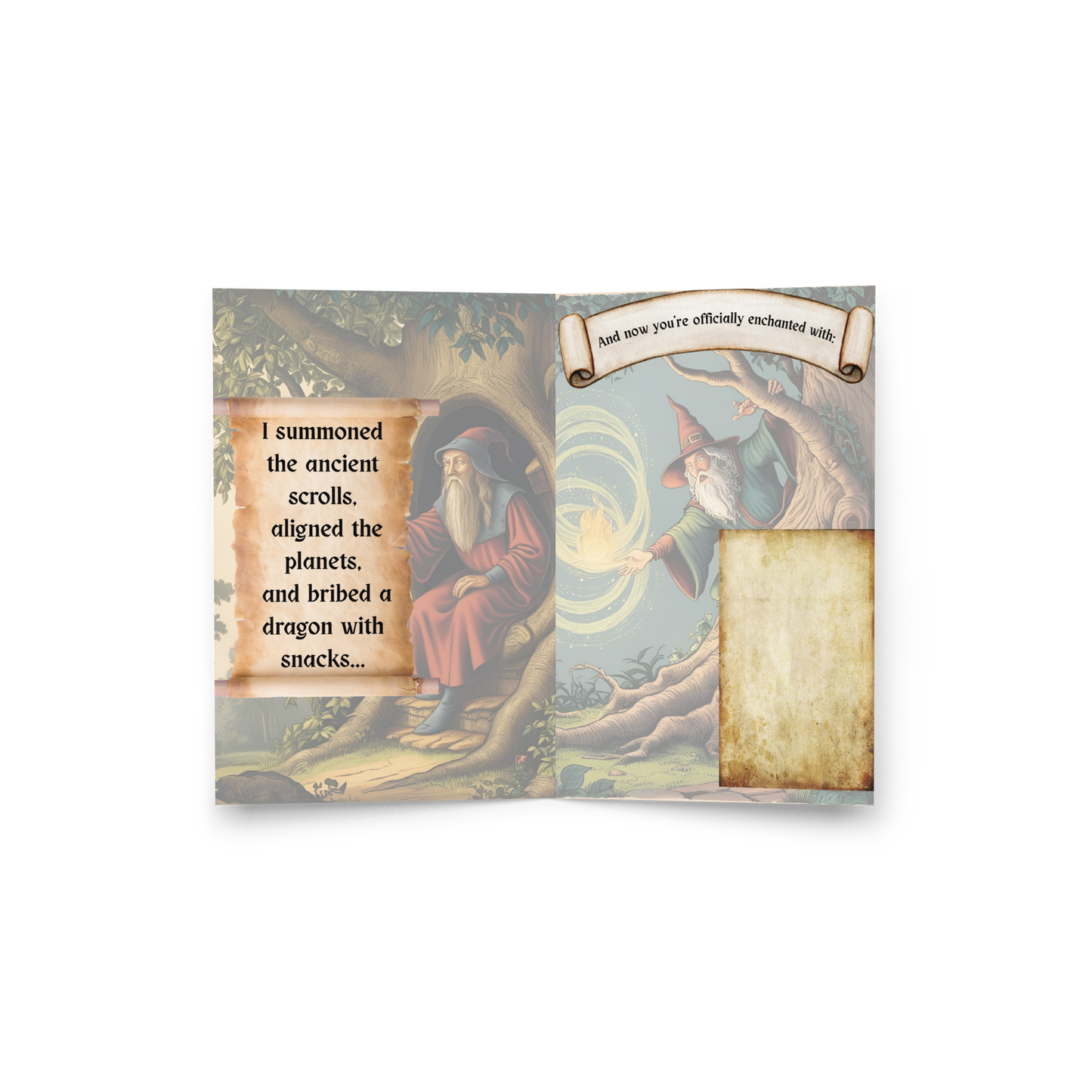 By The Beard Of Galaflarn Greeting Card