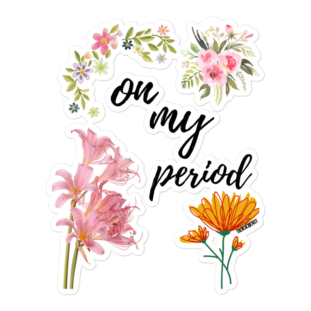 On My Period Sticker
