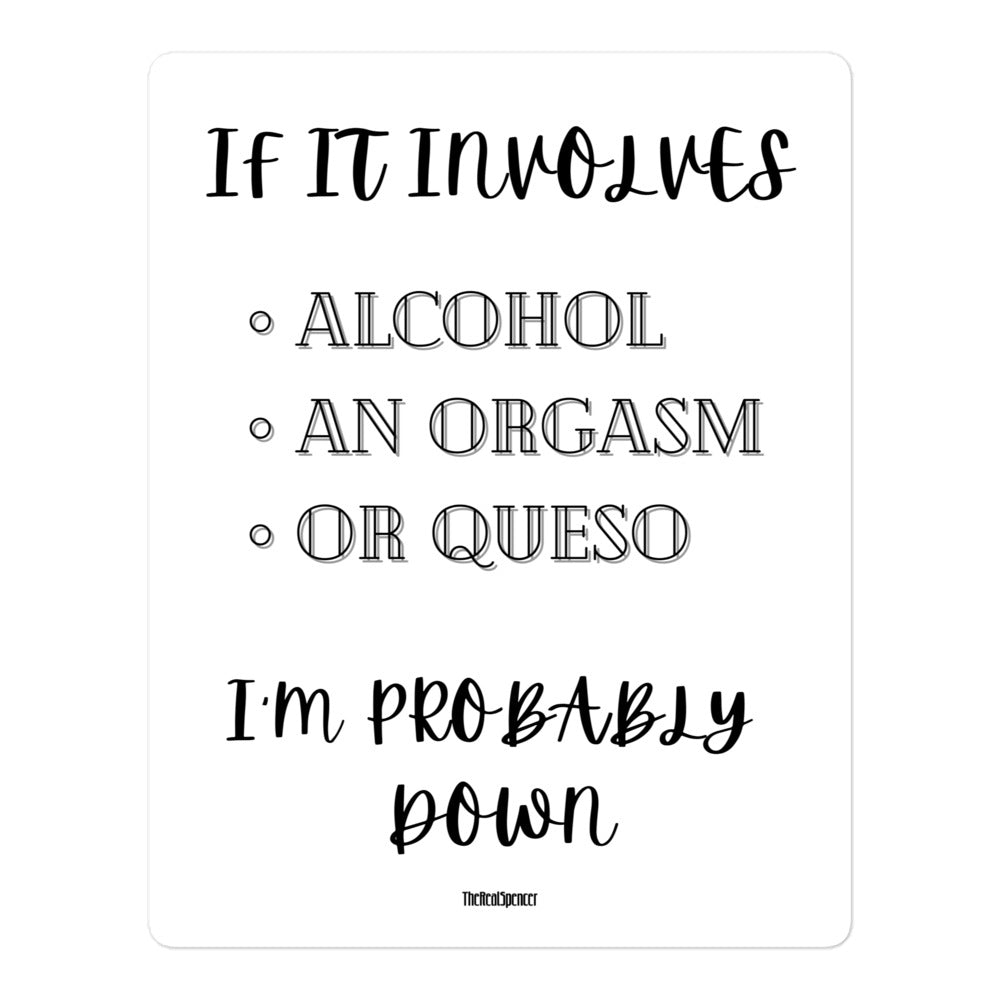 If It Involves Sticker