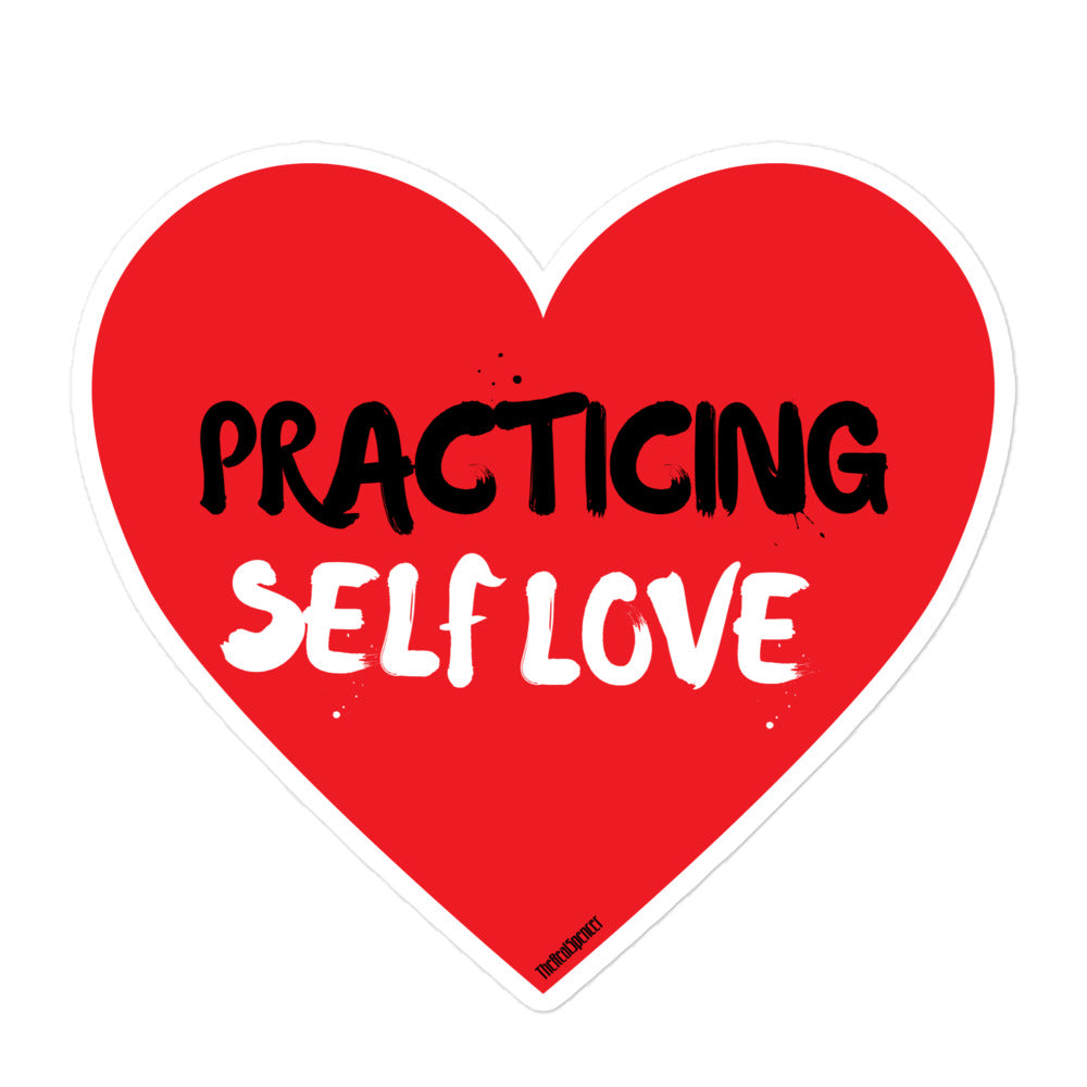 Practicing Self Love Sticker