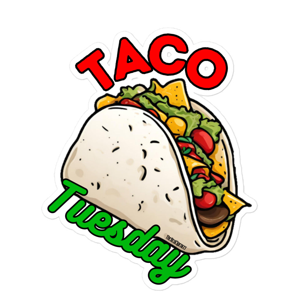 Taco Tuesday Sticker