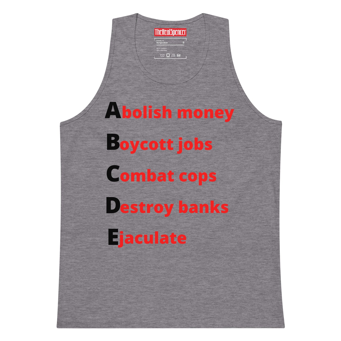 ABCDE Tank Top