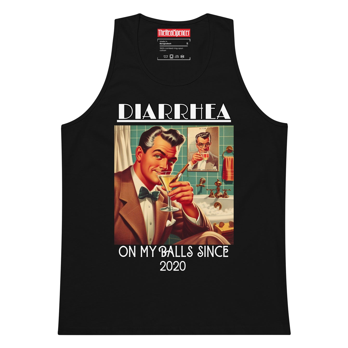 Diarrhea On My Balls Tank Top