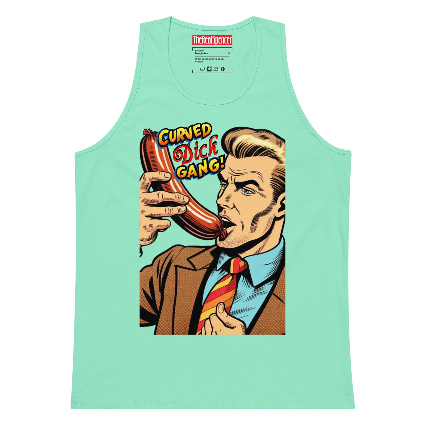 Curved Dick Gang Tank Top
