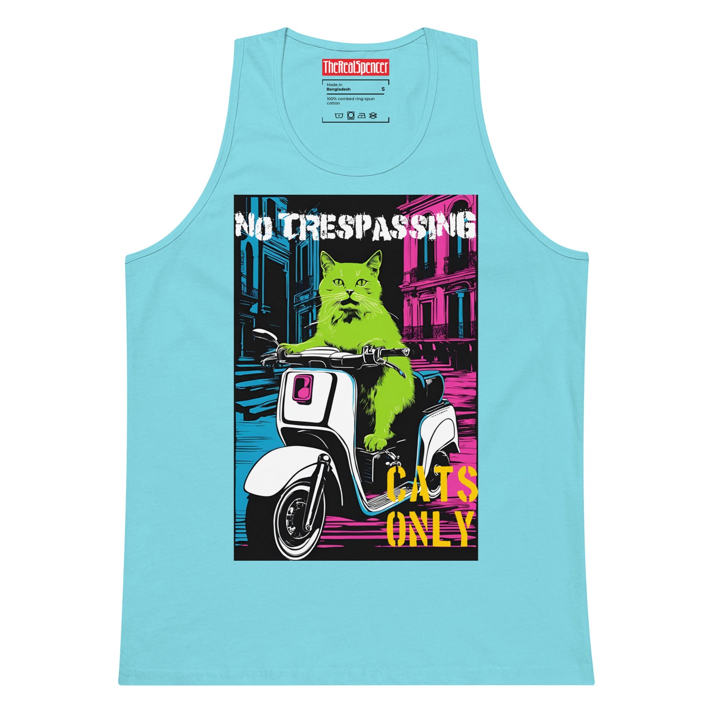 No Trespassing Cats Only Tank Top