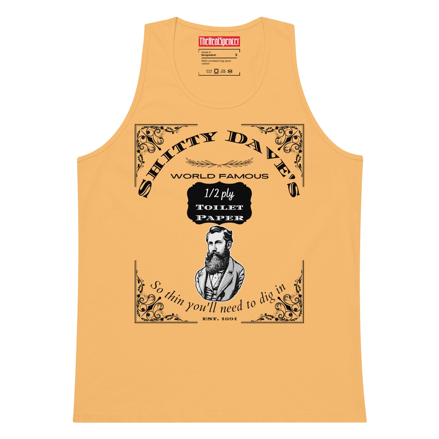 Shitty Dave's Toilet Paper Tank Top