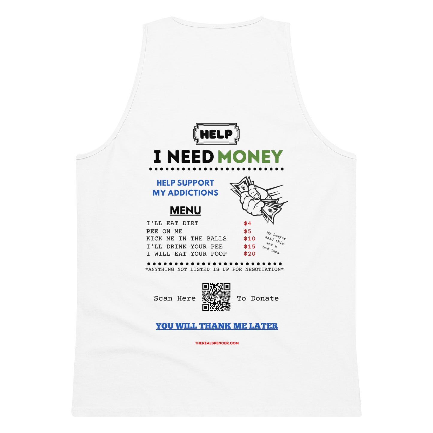 Pee On Me Tank Top
