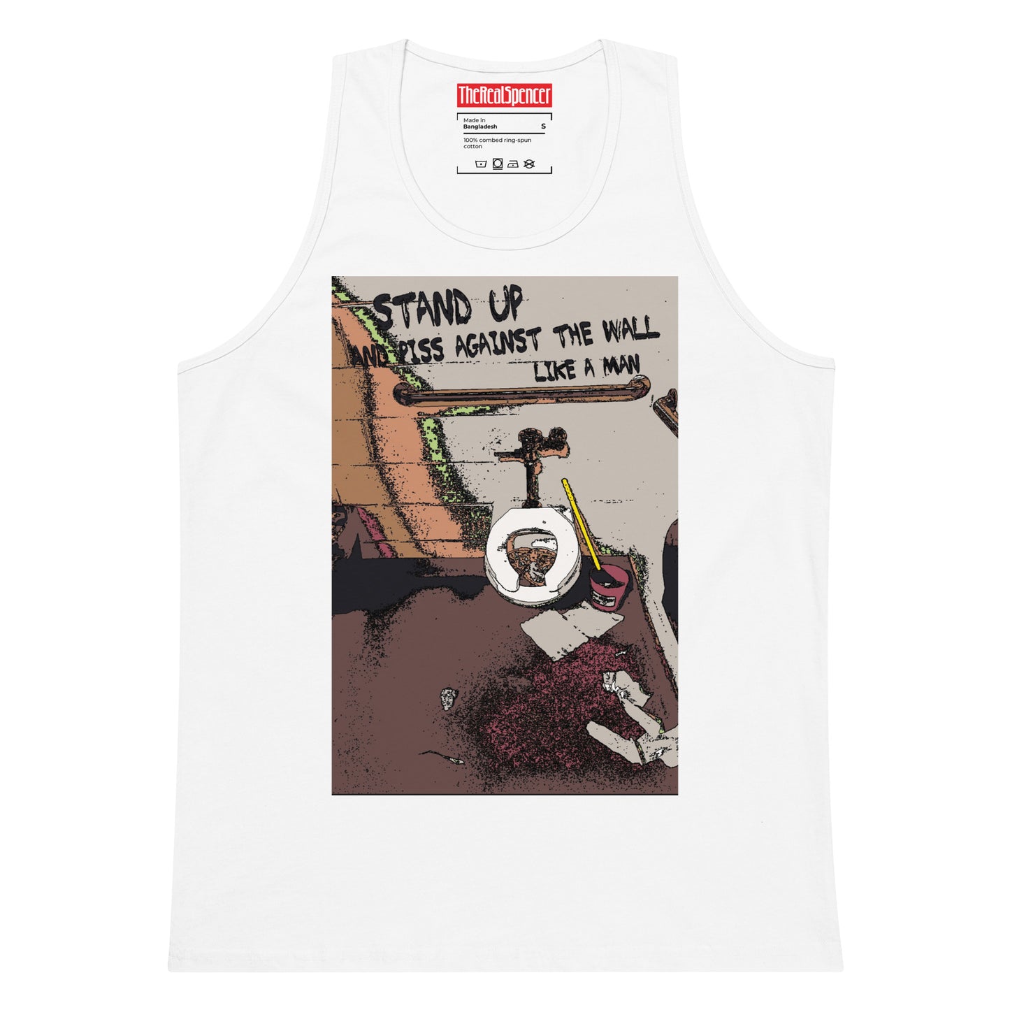 Piss Against The Wall Tank Top