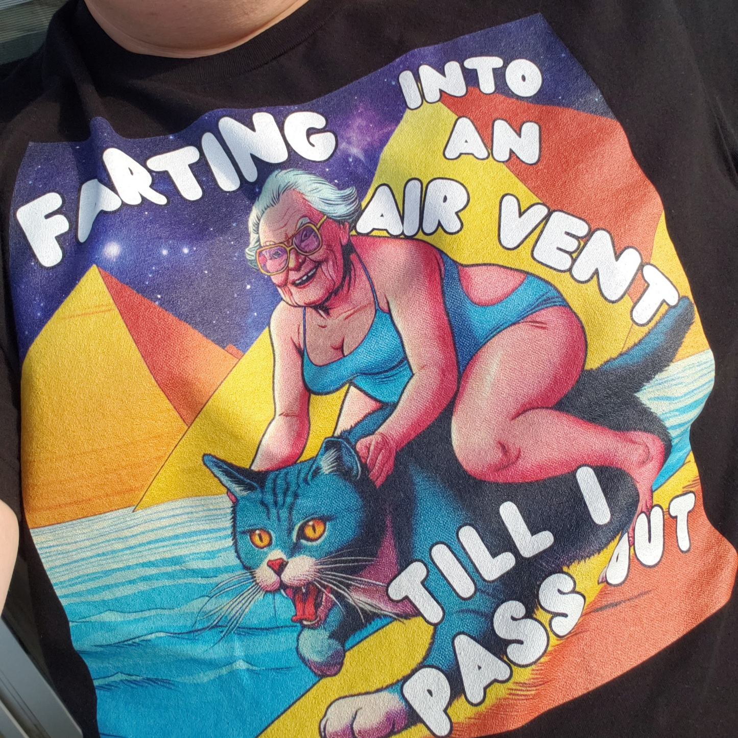Farting Into An Air Vent T-Shirt