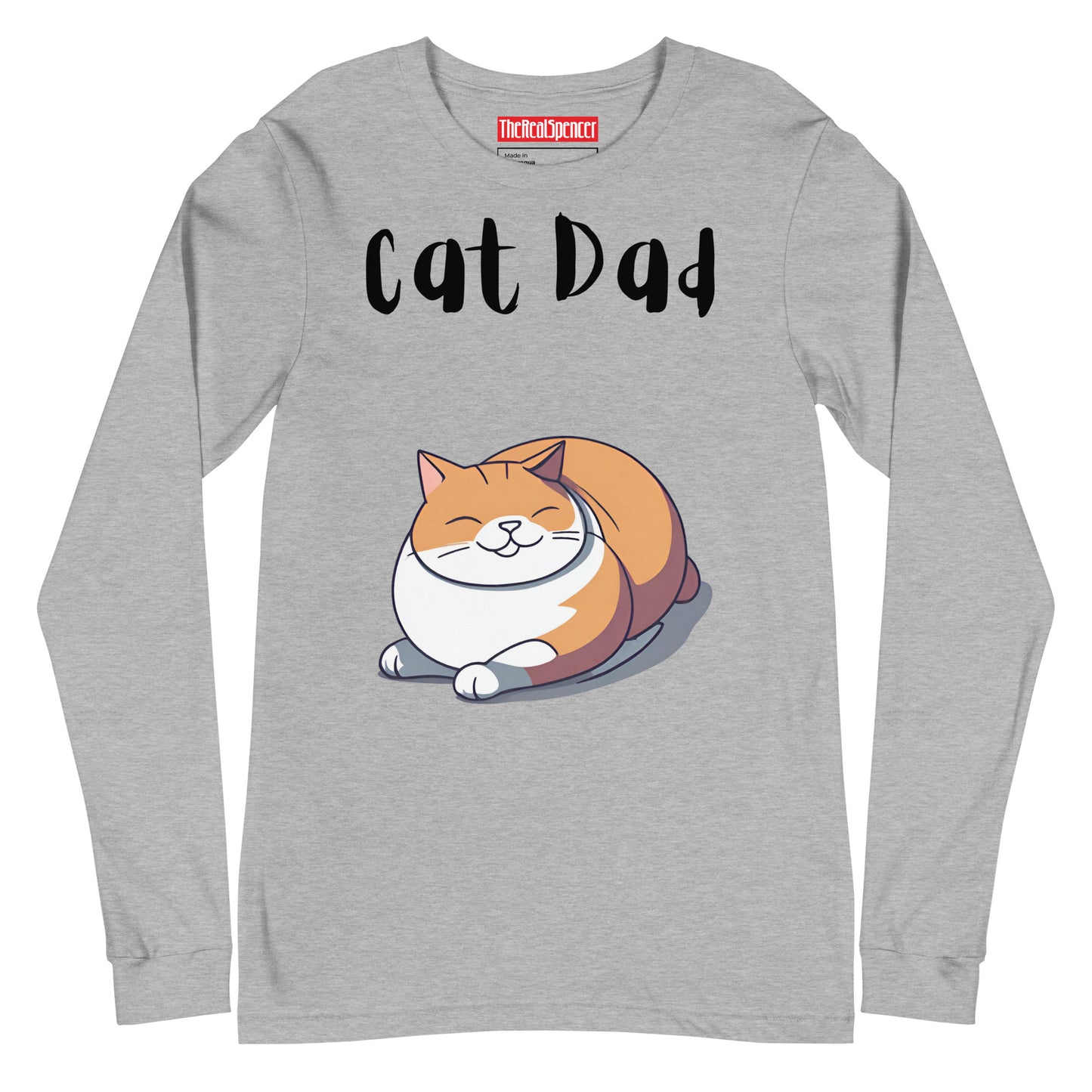 Cat Dad Long Sleeve Tee