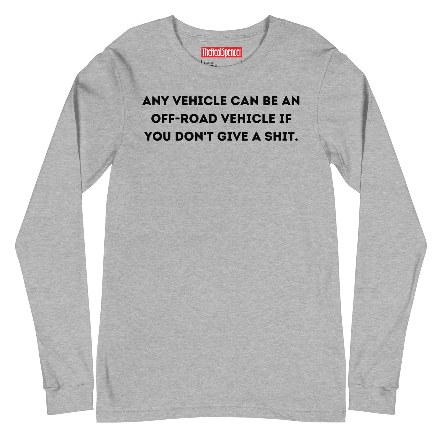 Any Vehicle Long Sleeve Tee