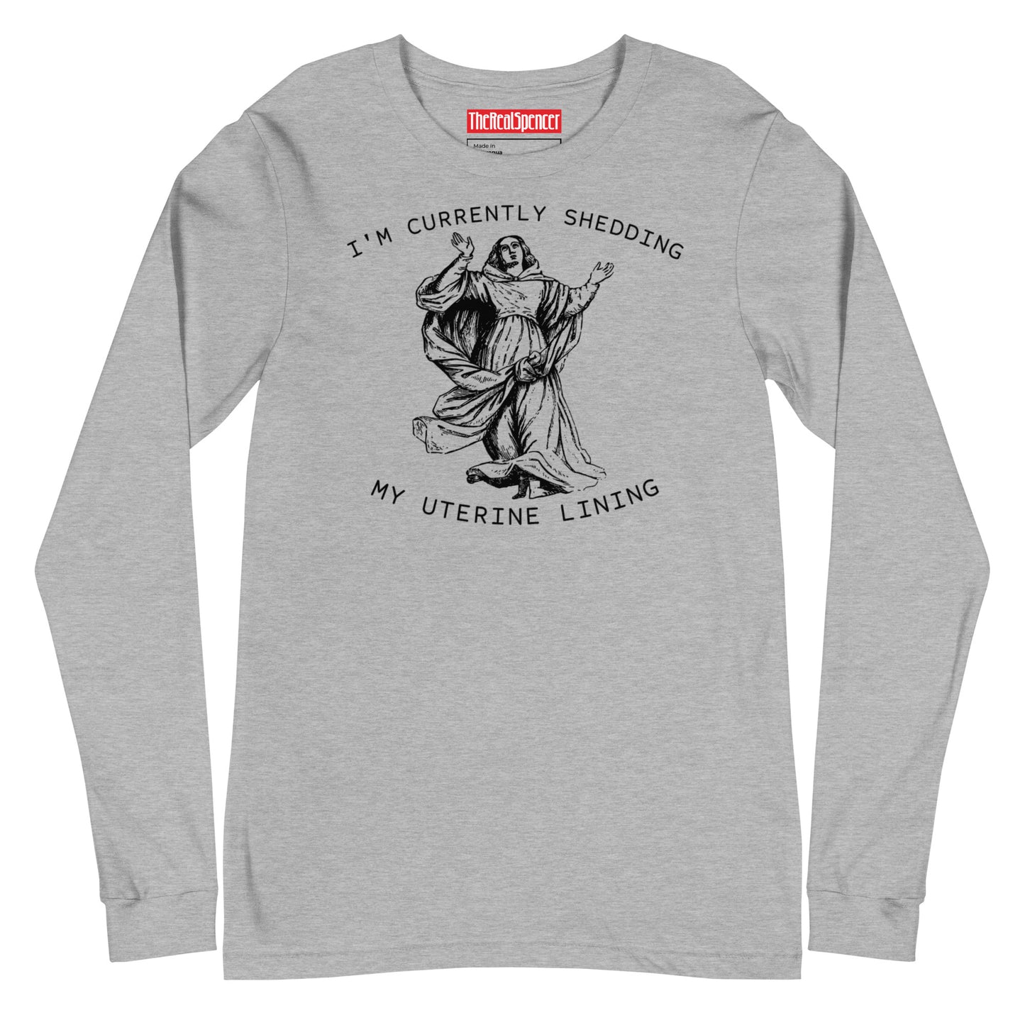 I'm Currently Shedding Long Sleeve Tee