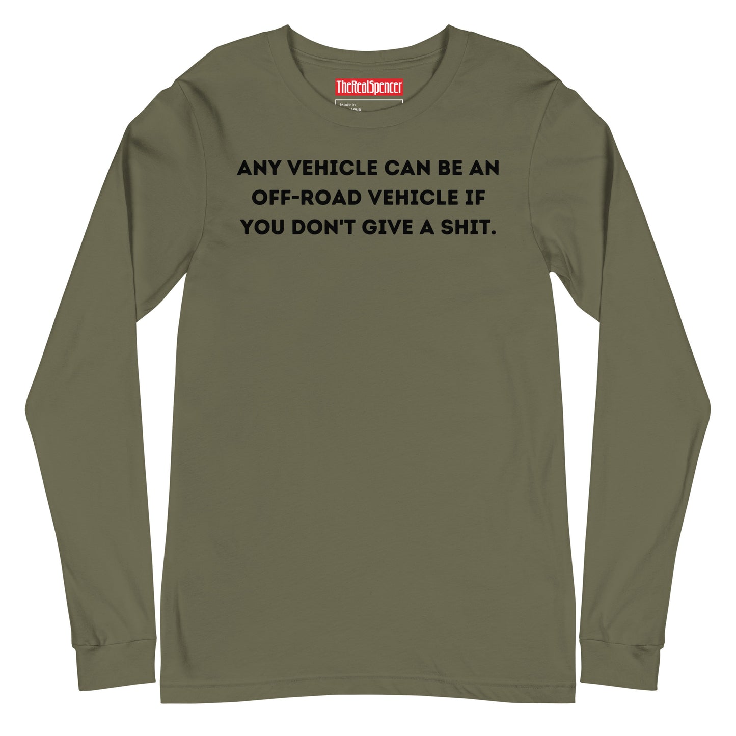 Any Vehicle Long Sleeve Tee