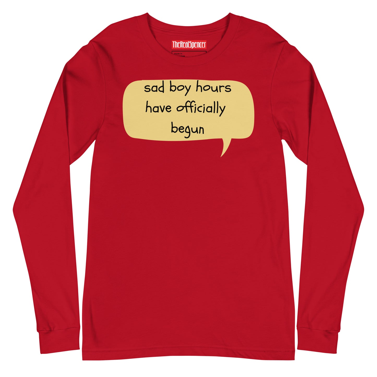 Sad Boy Hours Long Sleeve Tee