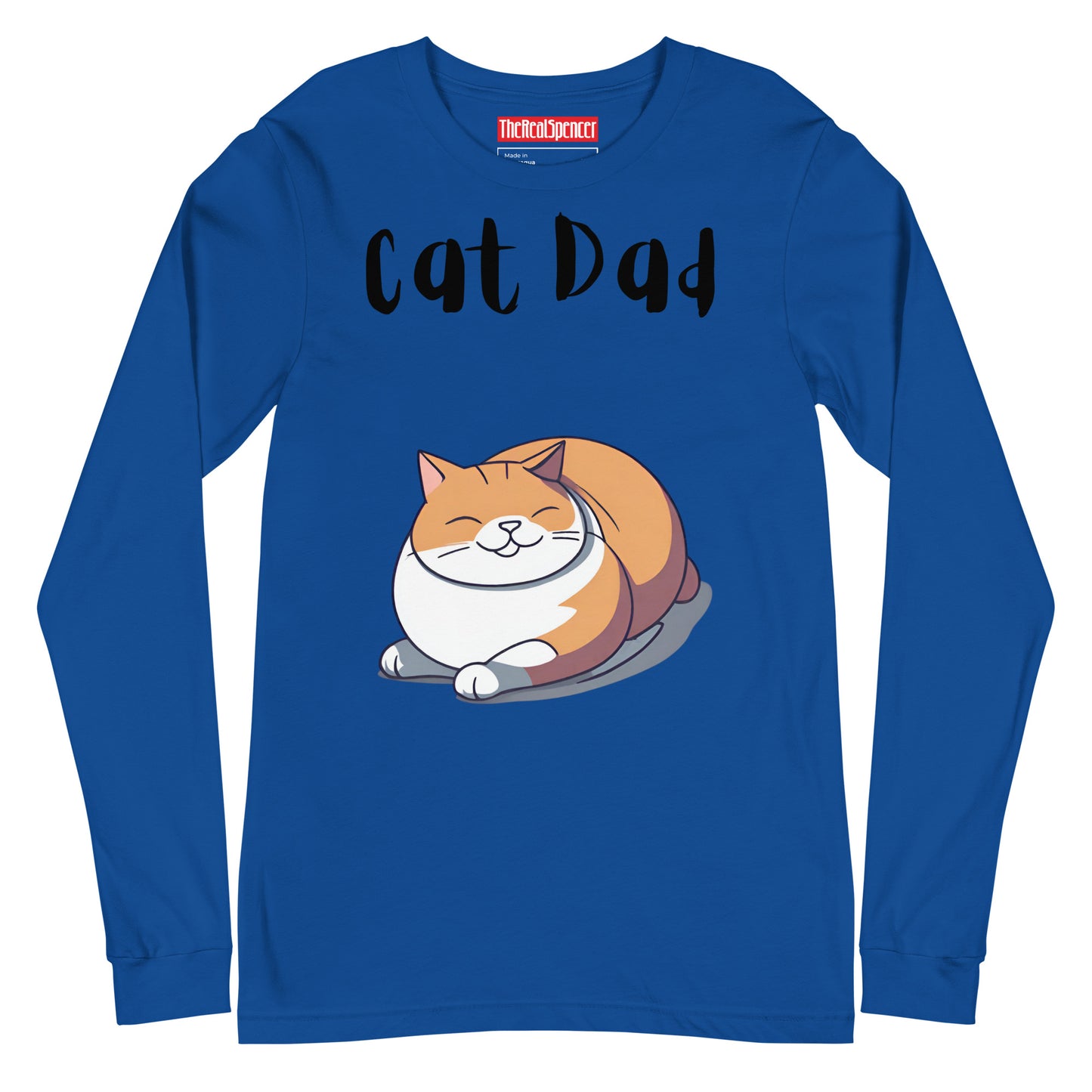 Cat Dad Long Sleeve Tee