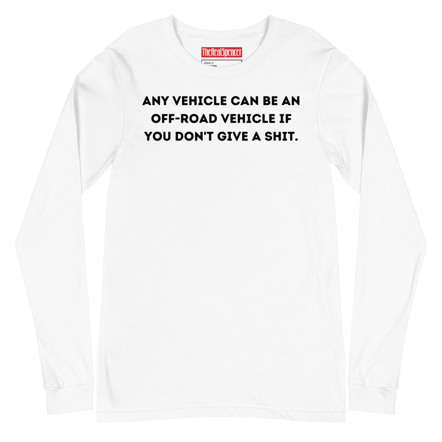 Any Vehicle Long Sleeve Tee