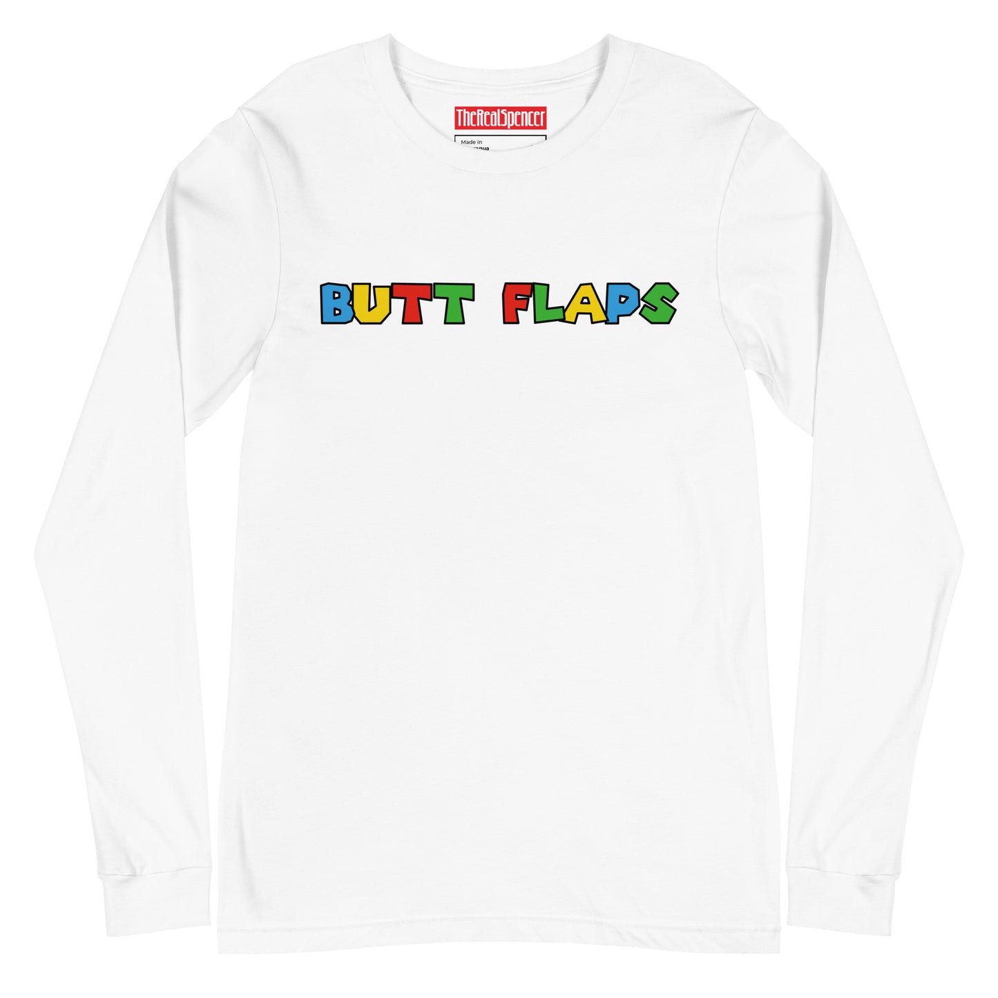 Butt Flaps Long Sleeve Tee
