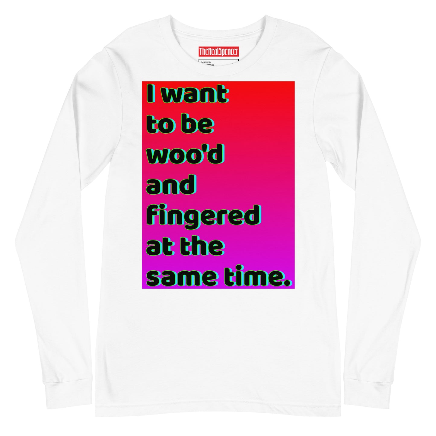 Woo'd And Fingered Long Sleeve Tee