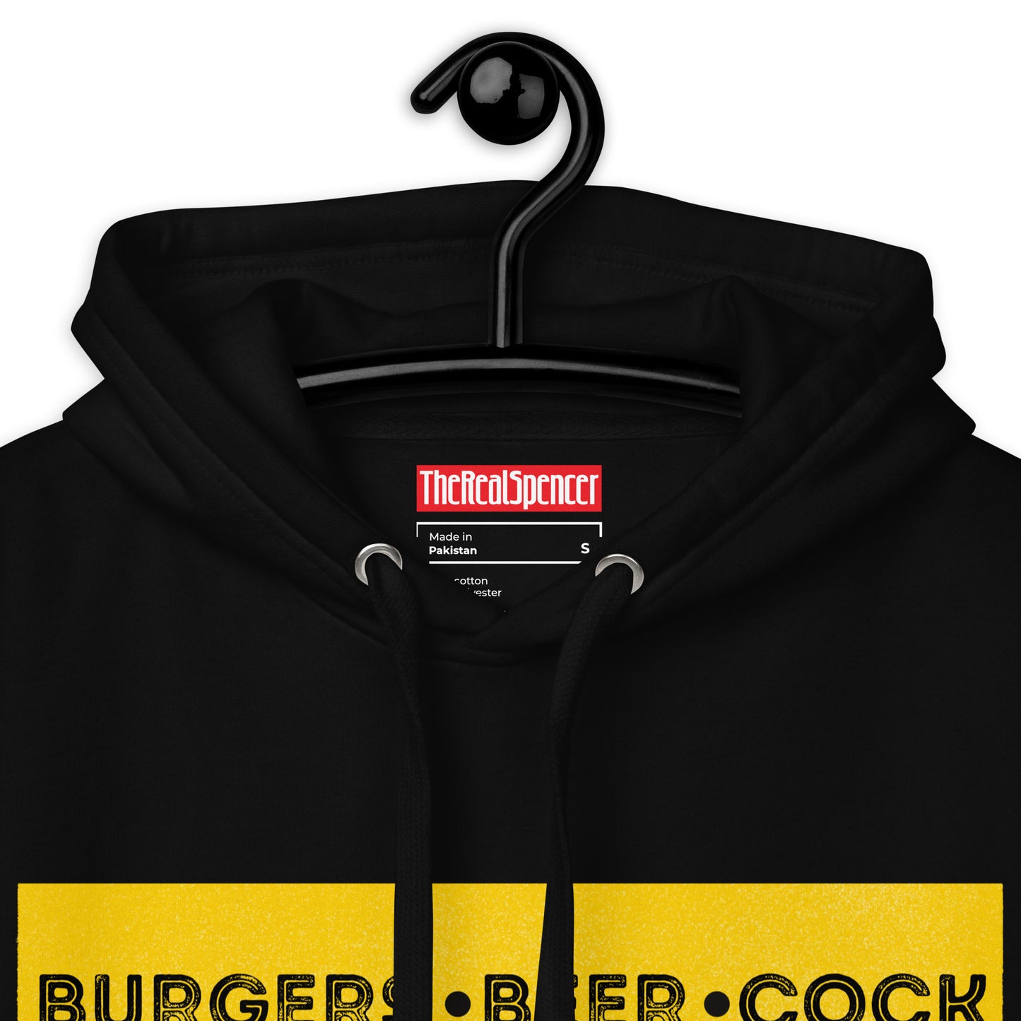 Burgers, Beer, Cock Hoodie