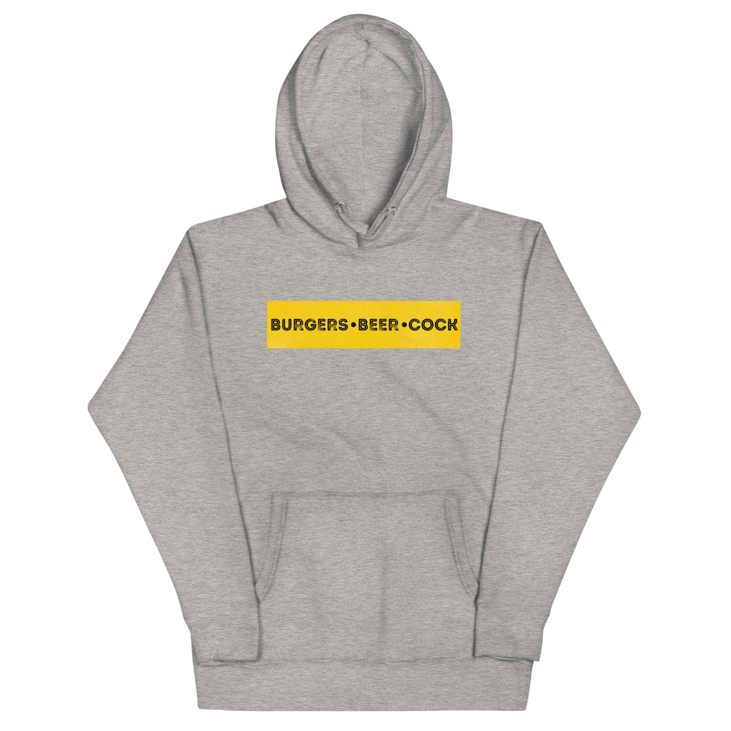 Burgers, Beer, Cock Hoodie