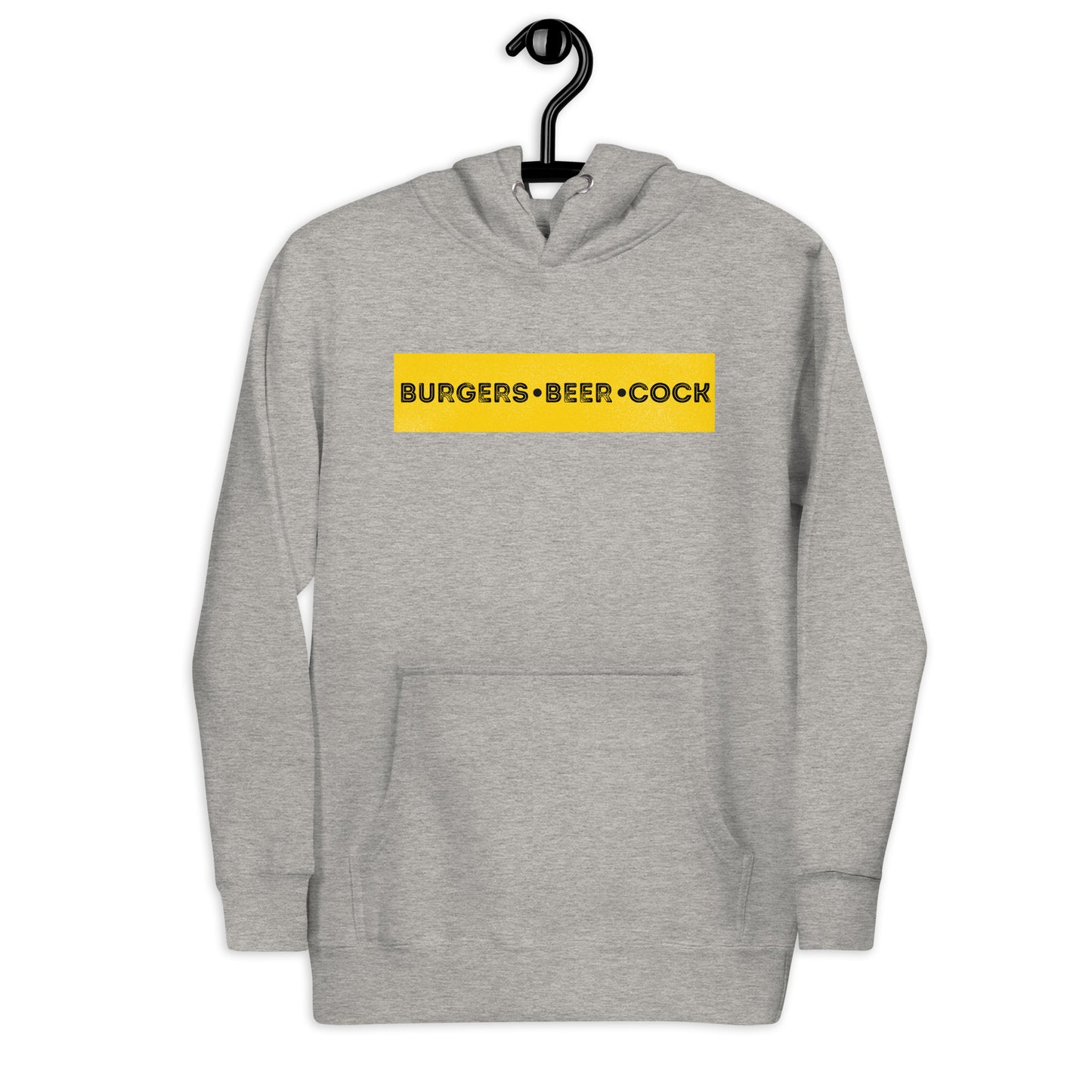 Burgers, Beer, Cock Hoodie