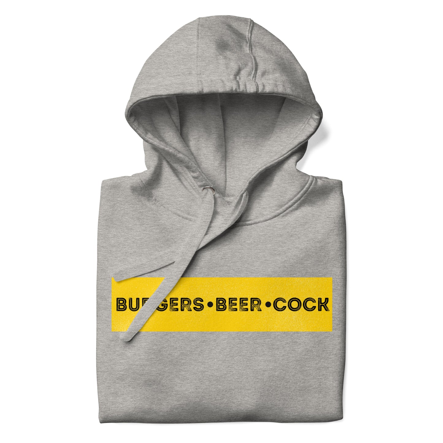 Burgers, Beer, Cock Hoodie