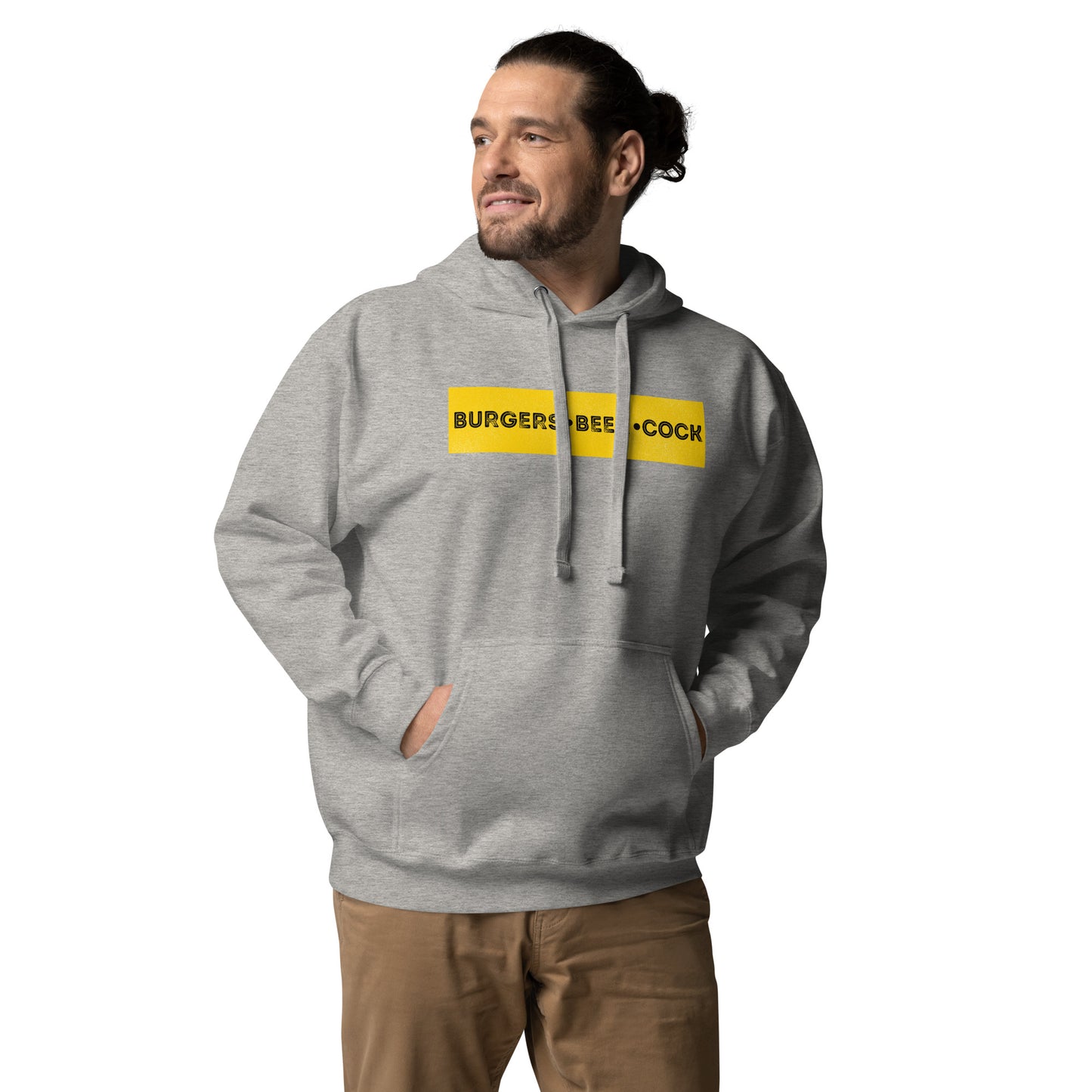 Burgers, Beer, Cock Hoodie