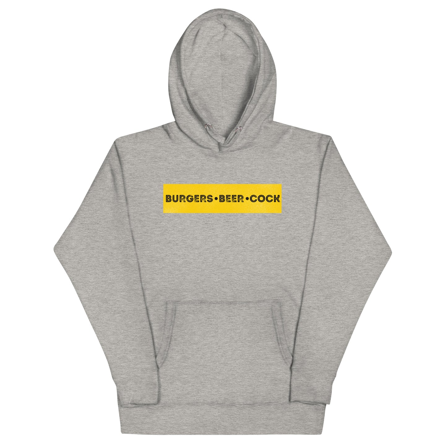 Burgers, Beer, Cock Hoodie