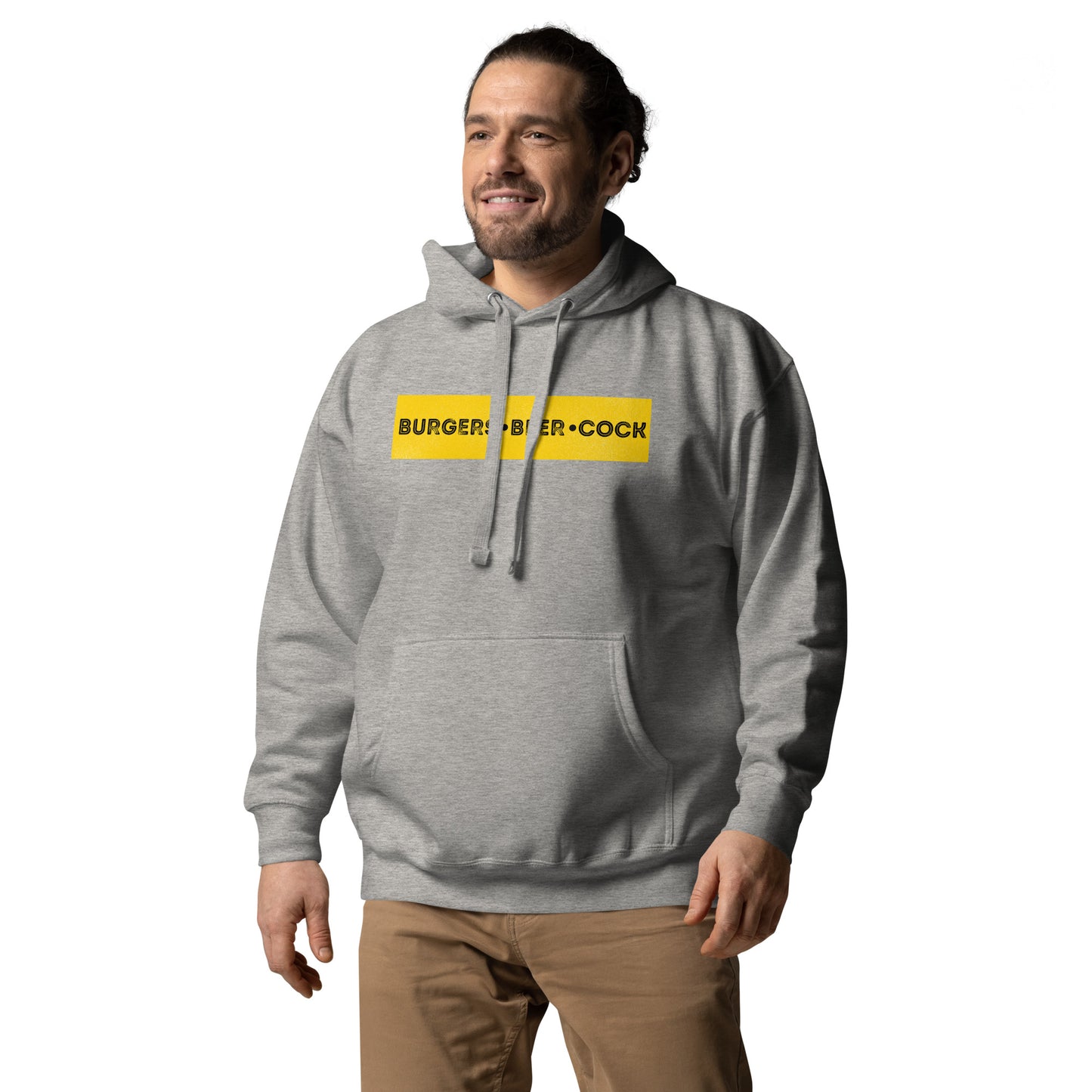 Burgers, Beer, Cock Hoodie