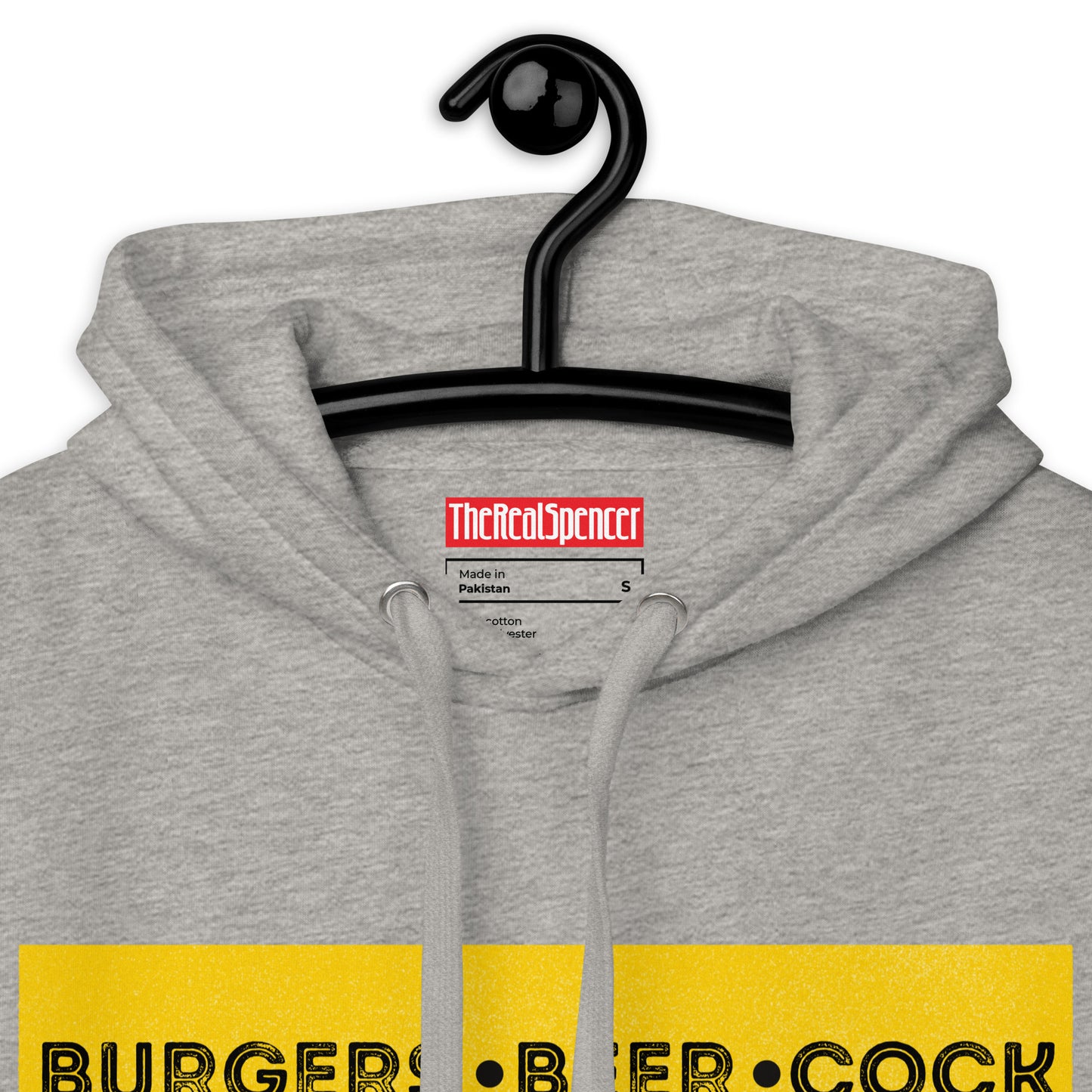 Burgers, Beer, Cock Hoodie