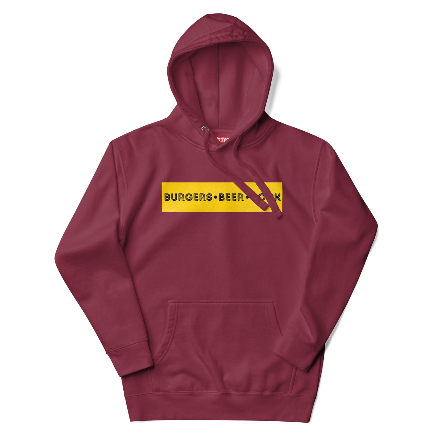 Burgers, Beer, Cock Hoodie