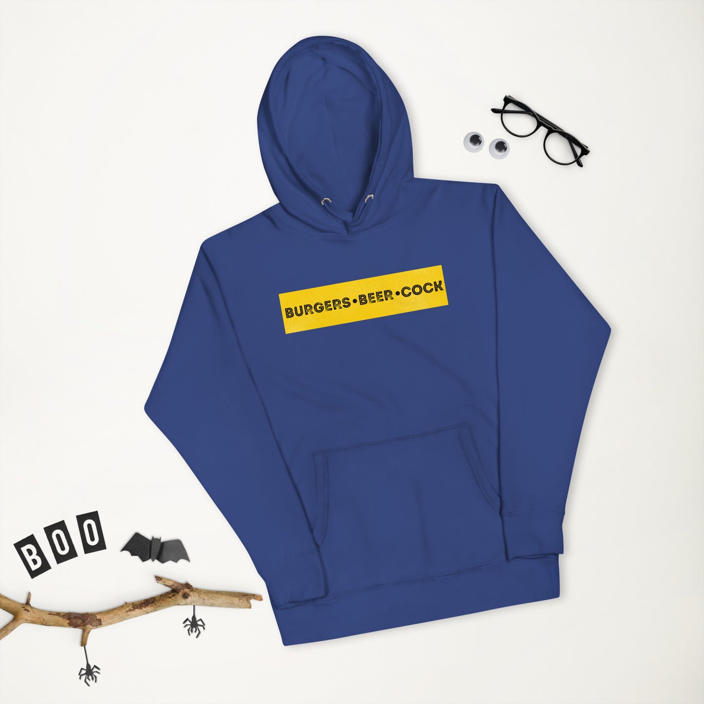 Burgers, Beer, Cock Hoodie