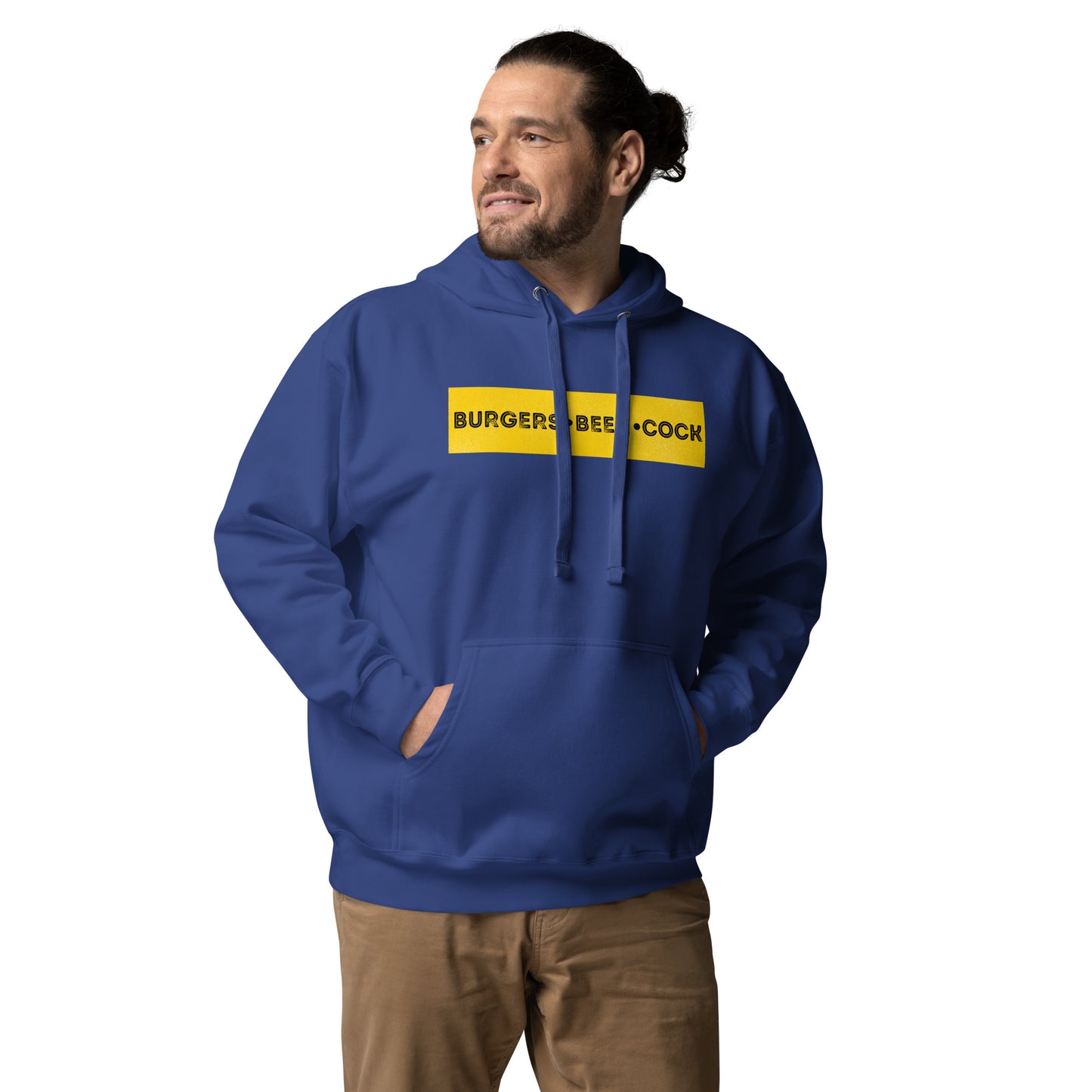 Burgers, Beer, Cock Hoodie