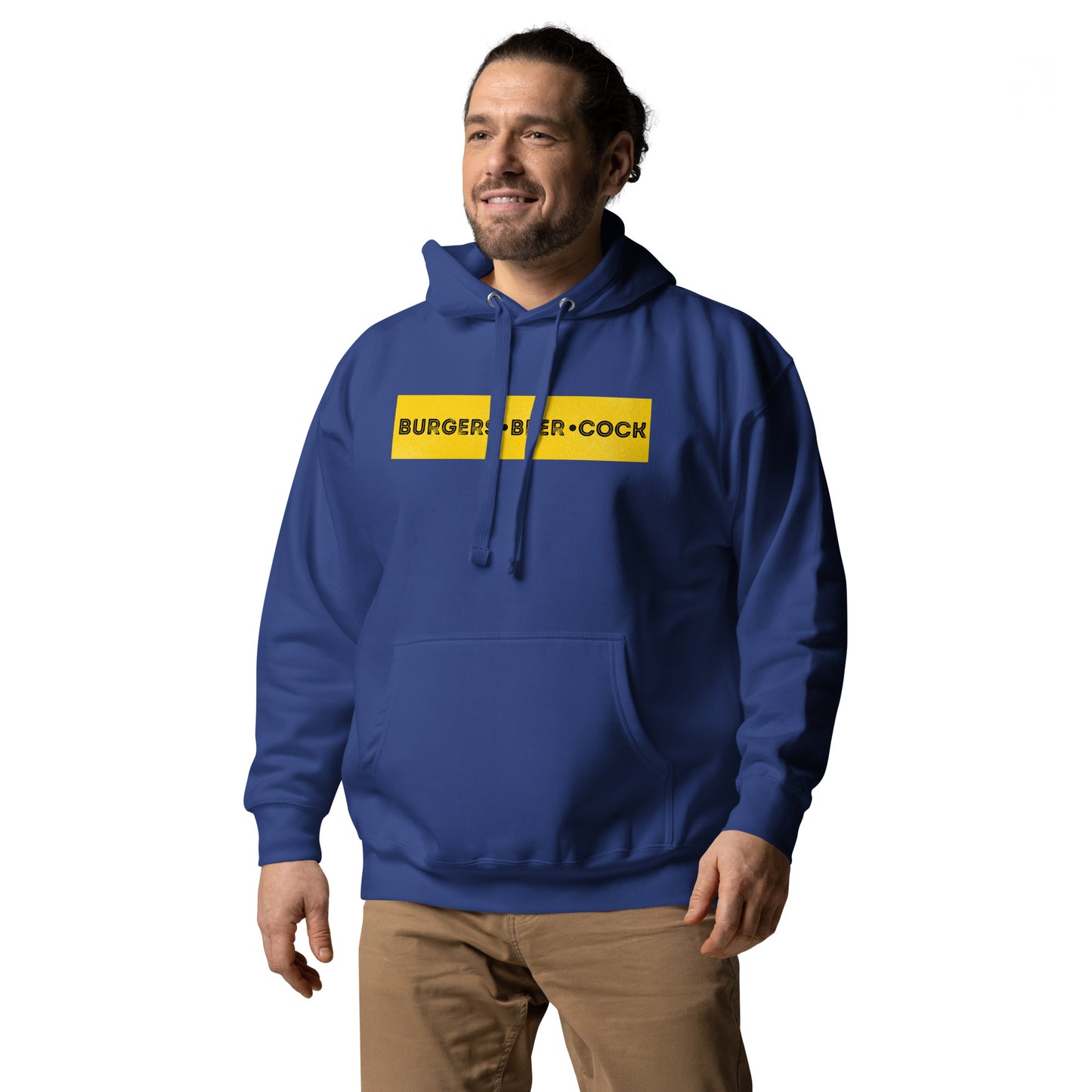 Burgers, Beer, Cock Hoodie