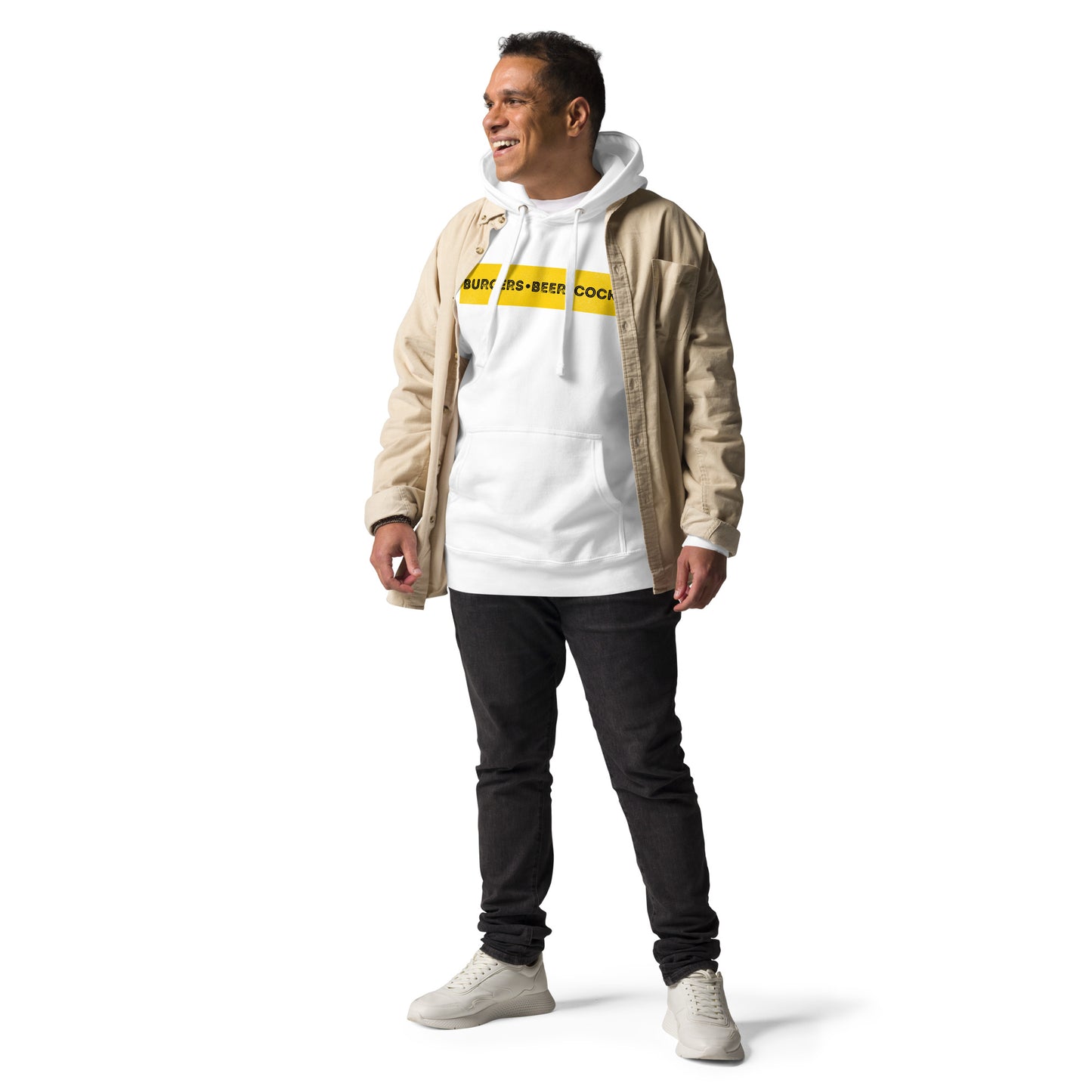 Burgers, Beer, Cock Hoodie