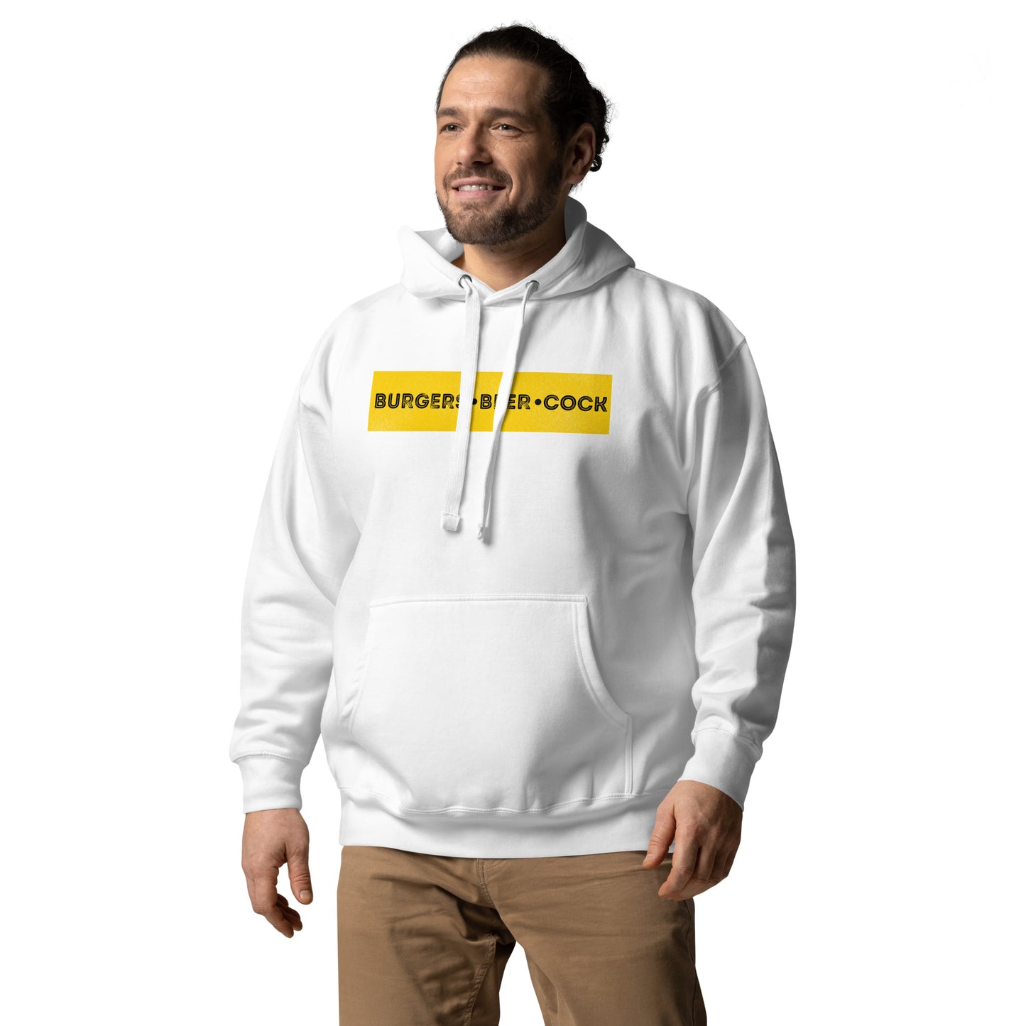 Burgers, Beer, Cock Hoodie