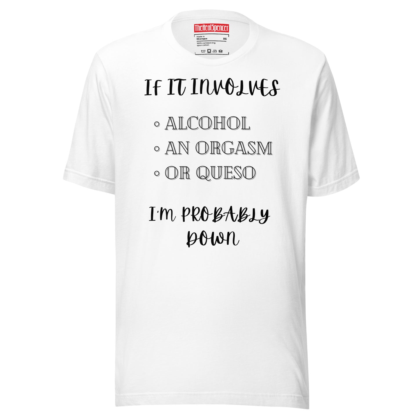 If It Involves T-Shirt