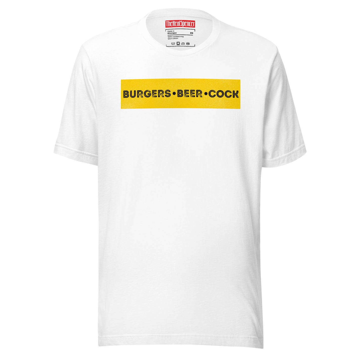 Burgers, Beer, Cock T-Shirt