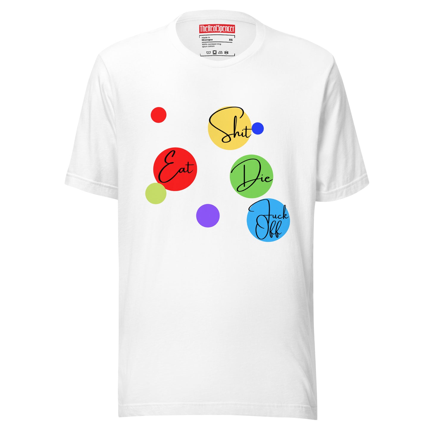 Eat Shit, Die, Fuck Off T-Shirt