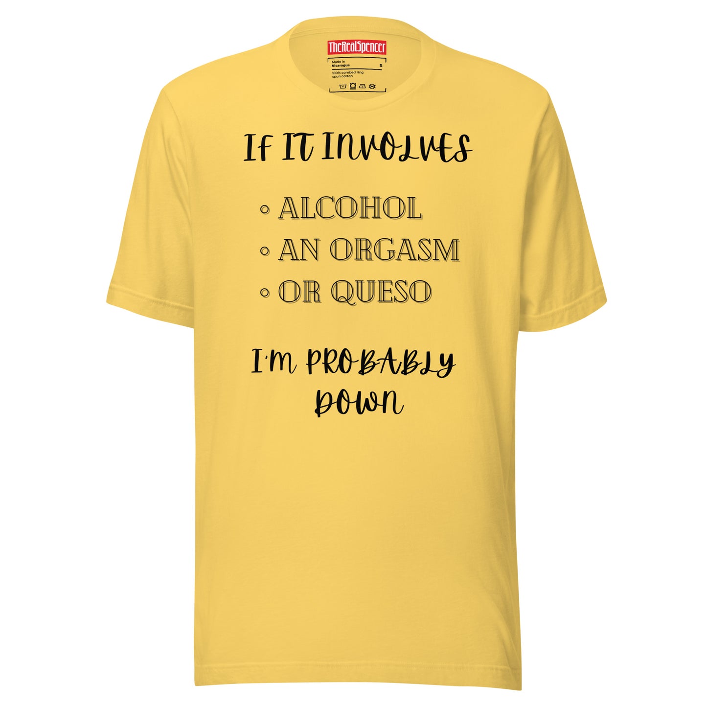 If It Involves T-Shirt