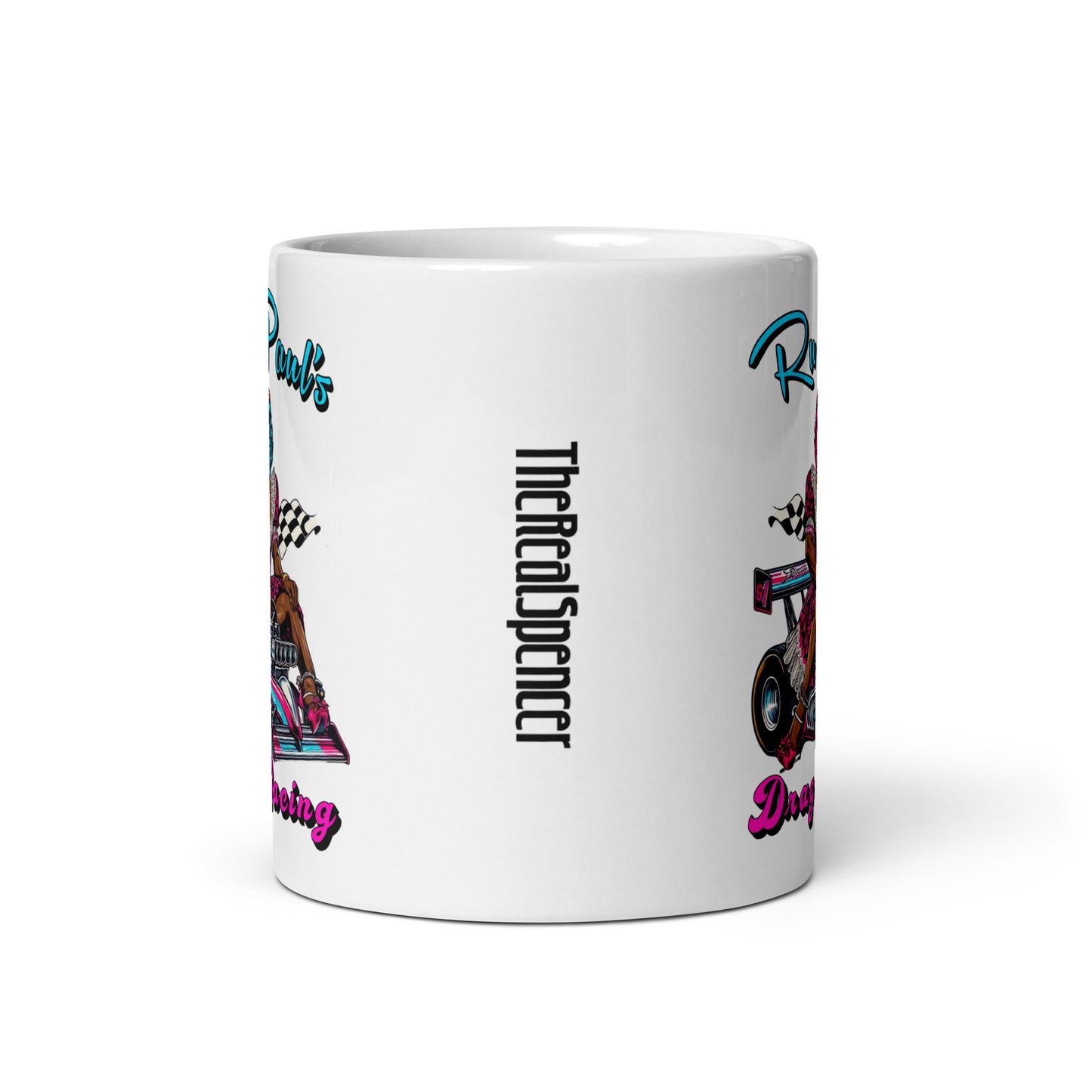 Ru Paul's Drag Racing Mug