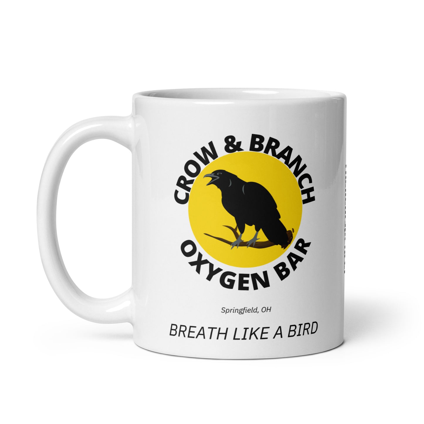 Crow and Branch Mug