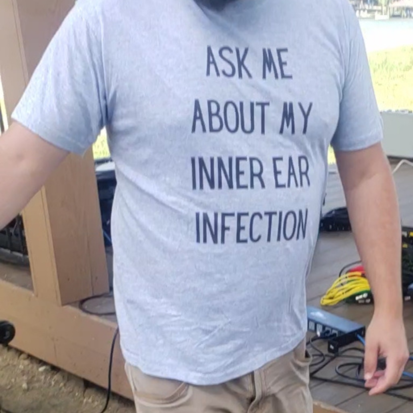 Ask Me About My Inner Ear Infection T-Shirt