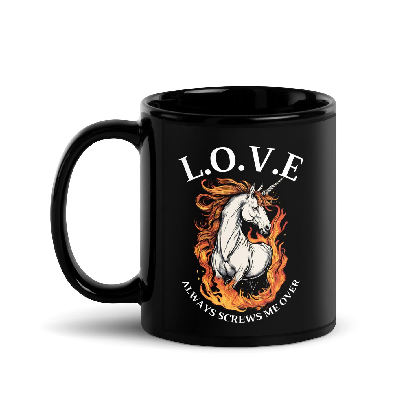Love Always Screws Me Over Mug