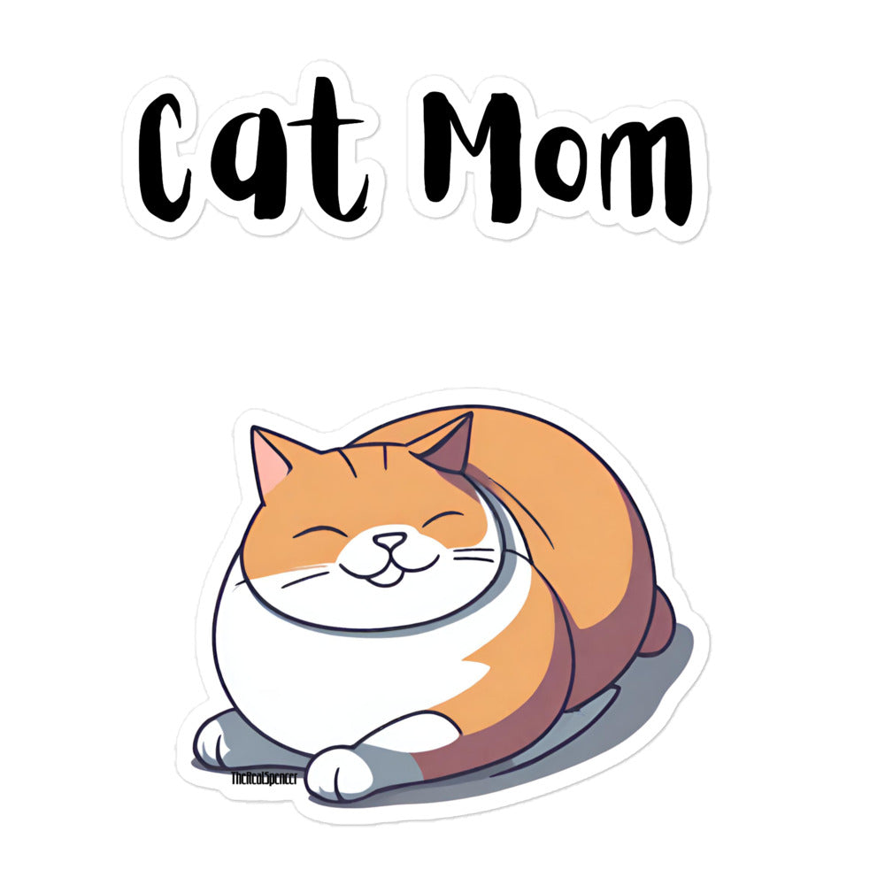 Cat Mom Sticker
