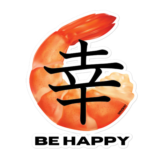 Be Happy Sticker